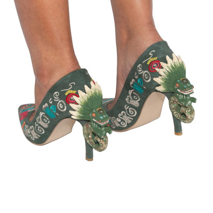 PEYOTL® QUETZALCOATL Verde - Tacones