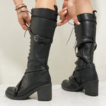 Load image into Gallery viewer, PEYOTL® Long Combat Boots
