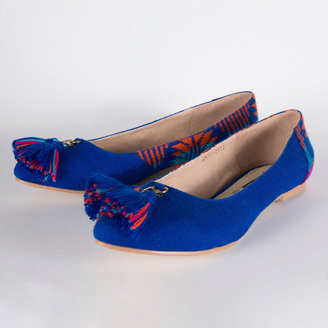 Flats azul rey new arrivals