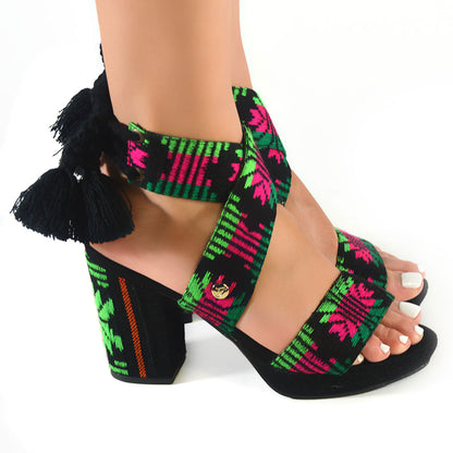 PEYOTL® Paki Sandalias de tacón