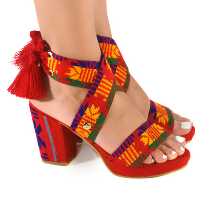 PEYOTL® Paki Sandalias de tacón