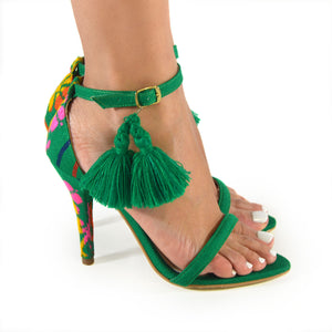 PEYOTL® Tlaelpalquini Heeled Sandals